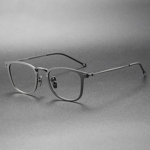 Vintage Pure Titanium Eyeglasses Frame Men Optical Myopia Prescription Glasses Frame Women Retro Luxury Designer Eyewear
