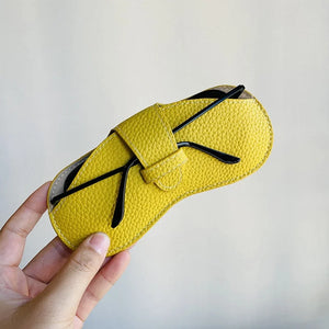 2024 Glasses Case Women Leather Soft Glasses Bag Portable Sunglasses Box Bag Accessories Eyeglasses Case Sunglasses Box