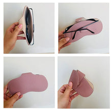 Carica l&#39;immagine nel visualizzatore di Gallery, 2024 Glasses Case Women Leather Soft Glasses Bag Portable Sunglasses Box Bag Accessories Eyeglasses Case Sunglasses Box
