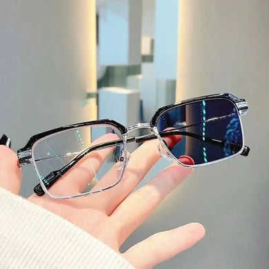2024 New Discoloration Anti-blue Light Glasses Photochromic Sunglasses for Women Man Sun Eyewear