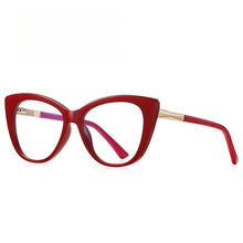 Load image into Gallery viewer, 2024 New Comfortable Cat Eye Glasses Vintage Ultra Light TR Eyeglasses Trendy Optical Prescription Eyewear Frame Women