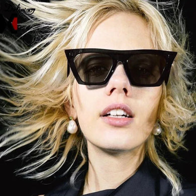 2024 New Personality Cat Eye Sun Europe and The United States Dazzling Sunglasses Trend Every Pair of  Glasses Women