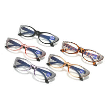 Load image into Gallery viewer, 2024 New Shiny Rhinestone Cat Eye Reading Glasses Women  Anti Blue Ray Presbyopic Farsightedness Glasses Diopter From 100 To+400