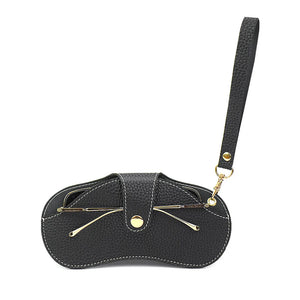 2024 Ultra-thin Glasses Case Simplicity Snap Glasses Case PU Leather Eye Glasses Container Cover Portable Sunglasses Storage Box
