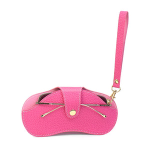 2024 Ultra-thin Glasses Case Simplicity Snap Glasses Case PU Leather Eye Glasses Container Cover Portable Sunglasses Storage Box