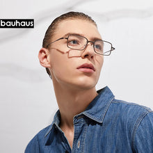 Load image into Gallery viewer, 2127 bauhaus trendy stylish square slime eyeglasses frame optical
