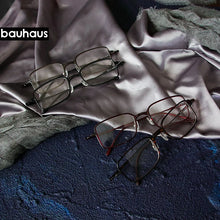 Load image into Gallery viewer, 2127 bauhaus trendy stylish square slime eyeglasses frame optical