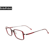 Load image into Gallery viewer, 2127 bauhaus trendy stylish square slime eyeglasses frame optical