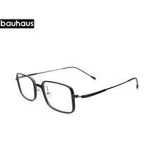Load image into Gallery viewer, 2127 bauhaus trendy stylish square slime eyeglasses frame optical