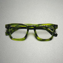 Load image into Gallery viewer, Vintage Acetate Glasses Frame Men Ultra Light Handmade Square Eyeglasses Frame Women Retro Japan Luxury Brand Designer Eyewear
