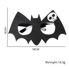 Load image into Gallery viewer, 2pcs Halloween Paper Glasses Pumpkin Ghost Bat Spider Glasses Kids Diy Cosplay Photo Props Halloween Party Decoration Supplies