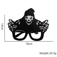 Load image into Gallery viewer, 2pcs Halloween Paper Glasses Pumpkin Ghost Bat Spider Glasses Kids Diy Cosplay Photo Props Halloween Party Decoration Supplies