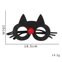 Load image into Gallery viewer, 2pcs Halloween Paper Glasses Pumpkin Ghost Bat Spider Glasses Kids Diy Cosplay Photo Props Halloween Party Decoration Supplies