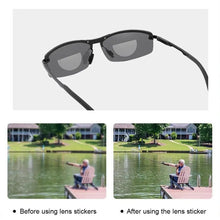 Load image into Gallery viewer, 2pcs Liquid Silicone Bifocal Reading Lens Stick-on Presbyopic Lenses Magnification Reusable Bifocal Lenses1.0 1.5 2.0 2.5 3.0
