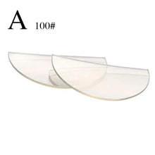 Load image into Gallery viewer, 2pcs Liquid Silicone Bifocal Reading Lens Stick-on Presbyopic Lenses Magnification Reusable Bifocal Lenses1.0 1.5 2.0 2.5 3.0