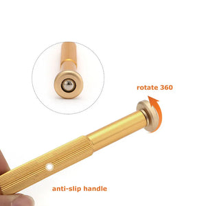 2pcs SS4803 Metal Screwdriver Glasses Hand Repairing Tool