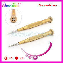 Load image into Gallery viewer, 2pcs SS4803 Metal Screwdriver Glasses Hand Repairing Tool