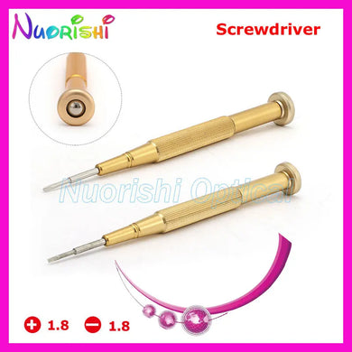 2pcs SS4803 Metal Screwdriver Glasses Hand Repairing Tool