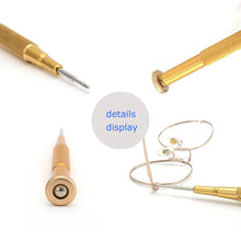 Load image into Gallery viewer, 2pcs SS4803 Metal Screwdriver Glasses Hand Repairing Tool