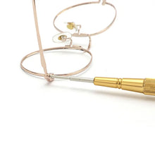 Load image into Gallery viewer, 2pcs SS4803 Metal Screwdriver Glasses Hand Repairing Tool