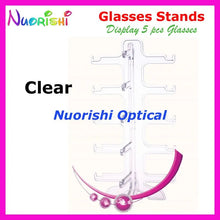 Carica l'immagine nel visualizzatore di Gallery, 3 Colors Eyeglass Sunglass Eyewear Glasses Store Display Stands Props Shelf Show 5pcs Glasses On Counter CK305-5 Free Shipping