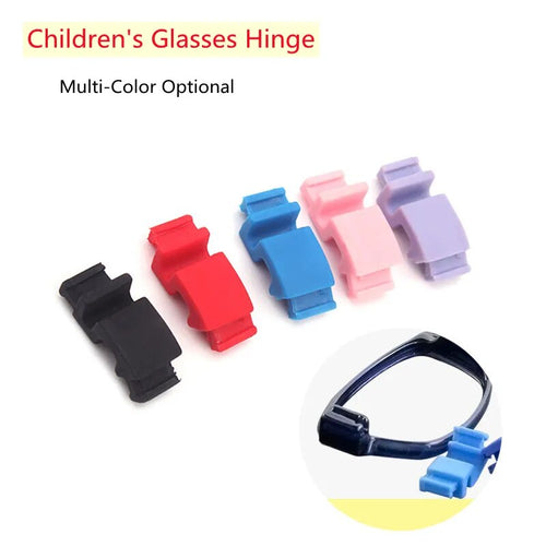 3 pairs /lot Cassette Temple Hinge Children's Glasses Rubber Elastic Temple Accessories Silicone Temple Aessories