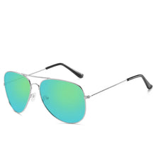 Load image into Gallery viewer, 3026 Classic Sunglasses Unisex Driver Metal Toad Mirror Color Film Sunglasses