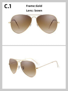3026 Glass lenses Gradient women sunglasses men 58mm 3025 Mirror hot rayeds Brand 2020 sun glasses UV400
