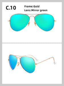3026 Glass lenses Gradient women sunglasses men 58mm 3025 Mirror hot rayeds Brand 2020 sun glasses UV400