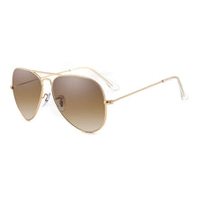 Carica l&#39;immagine nel visualizzatore di Gallery, 3026 Glass lenses Gradient women sunglasses men 58mm 3025 Mirror hot rayeds Brand 2020 sun glasses UV400