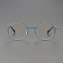 Load image into Gallery viewer, Gatenac Vintage Pure Titanium Glasses Frame Men Vintage Round Eyeglasses Frame Women 2025 New Luxury Brand Designer Eyewear