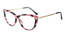 Load image into Gallery viewer, 45366 Anti-blue Light  Cat Eye Glasses Frames Women Optical Eyewear Computer EyeGlasses 45366