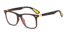 Load image into Gallery viewer, 45843 TR90 Anti-blue Light Square Glasses Frames Men Women Optical  Computer Glasses