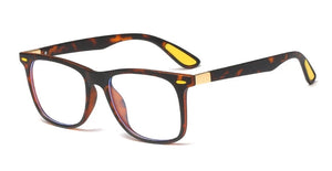 45843 TR90 Anti-blue Light Square Glasses Frames Men Women Optical  Computer Glasses