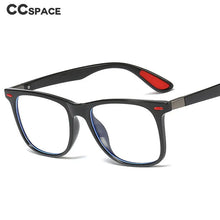 Load image into Gallery viewer, 45843 TR90 Anti-blue Light Square Glasses Frames Men Women Optical  Computer Glasses