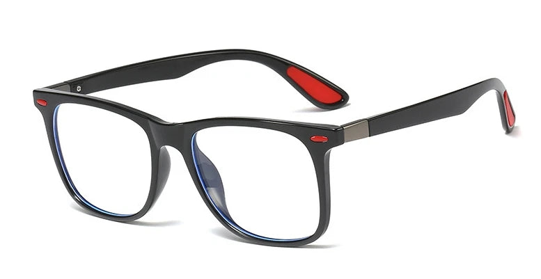45843 TR90 Anti-blue Light Square Glasses Frames Men Women Optical  Computer Glasses