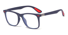 Load image into Gallery viewer, 45843 TR90 Anti-blue Light Square Glasses Frames Men Women Optical  Computer Glasses