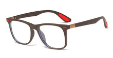 Load image into Gallery viewer, 45843 TR90 Anti-blue Light Square Glasses Frames Men Women Optical  Computer Glasses