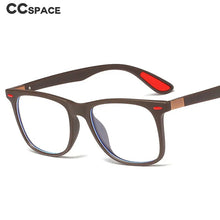 Load image into Gallery viewer, 45843 TR90 Anti-blue Light Square Glasses Frames Men Women Optical  Computer Glasses