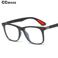 Load image into Gallery viewer, 45843 TR90 Anti-blue Light Square Glasses Frames Men Women Optical  Computer Glasses