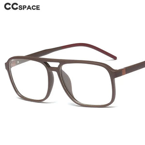 45844 TR90 Retro Square Glasses Frames Men Women Optical  Computer Glasses