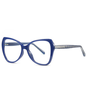 46536 Cat Eye Anti-Blue Light Women Optical Glasses Frames Protect Eyesight  Computer Eyeglasses