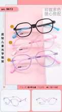 Load image into Gallery viewer, 46mm Healthy Silicone Children Clear Glasses Girls  Flexible Eyewear Frames Kids Glasses Frames Spectacle Frames Child  Case