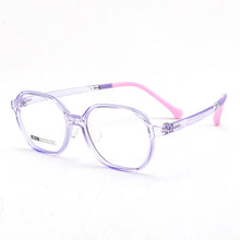 Load image into Gallery viewer, 46mm Healthy Silicone Children Clear Glasses Girls  Flexible Eyewear Frames Kids Glasses Frames Spectacle Frames Child  Case