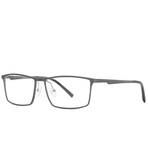 47428 Aluminum Magnesium Men's Myopia Retro Square Glasses Frame Men Commercial Affairs Sports Optical  Computer Eyeglass