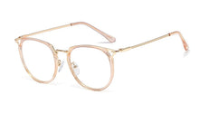 Load image into Gallery viewer, 48150 Cat Eye Retro Plastic Titanium Anti-Blue Light Glasses Frames Women Optical  Computer EyeGlasses