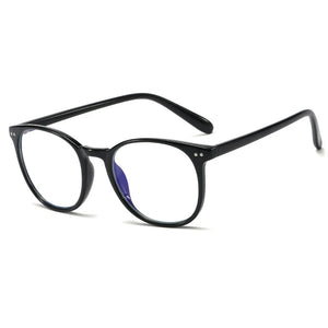 48176 Vintage Cat Eye Plastic Titanium Glasses Frames Ultralight Men Women Optical  Computer Glasses