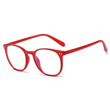 Load image into Gallery viewer, 48176 Vintage Cat Eye Plastic Titanium Glasses Frames Ultralight Men Women Optical  Computer Glasses
