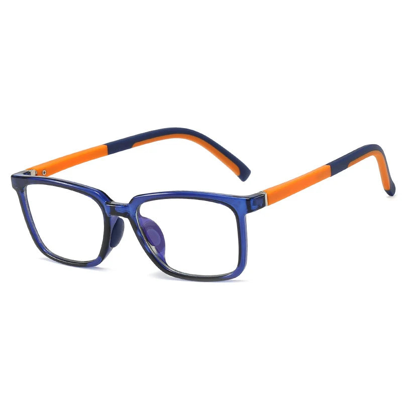 48195 Kids Anti-Blue Light Primary School Students Glasses Frames Ultralight  Computer Glasses