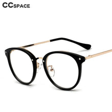 Load image into Gallery viewer, 49097 TR90 Round Cat Eye Vintage Glasses Frames Men Women Optical  Computer Glasses